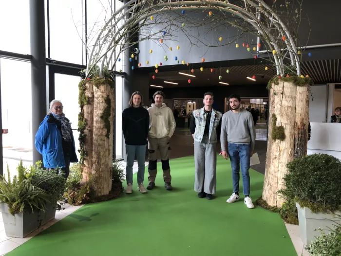 Les élèves de Tpro préparent le Salon Tendance Nature