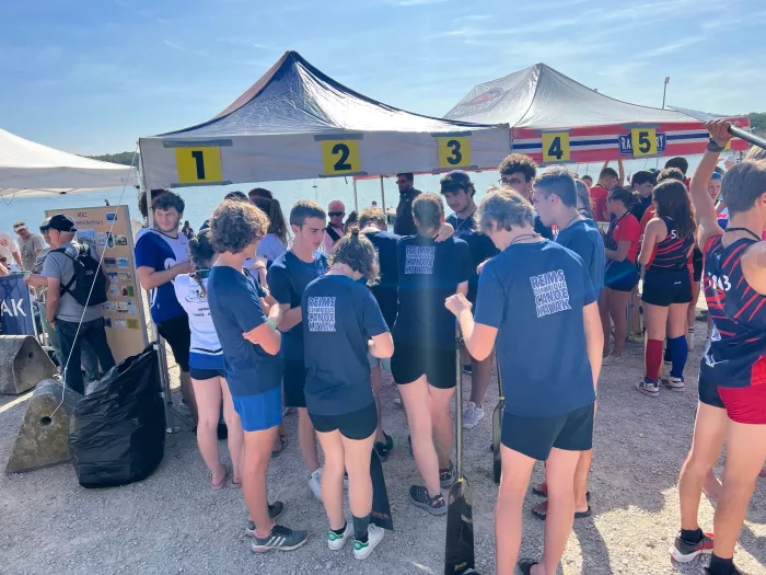 Championnat de France de Dragon Boat pour nos élèves en option sport