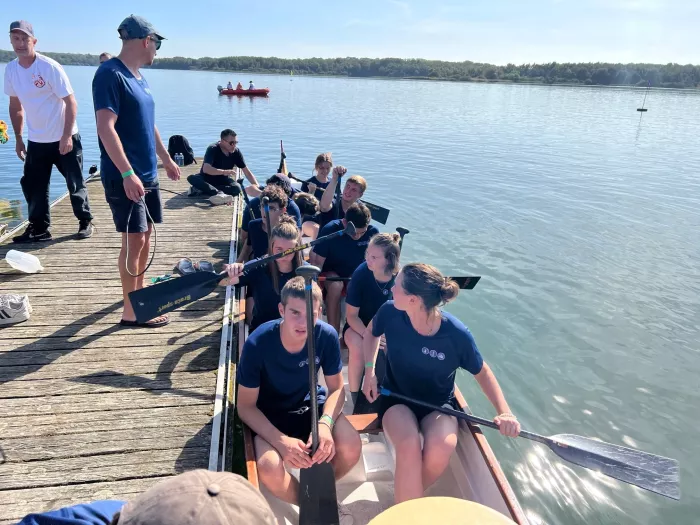 Championnat de France de Dragon Boat pour nos élèves en option sport