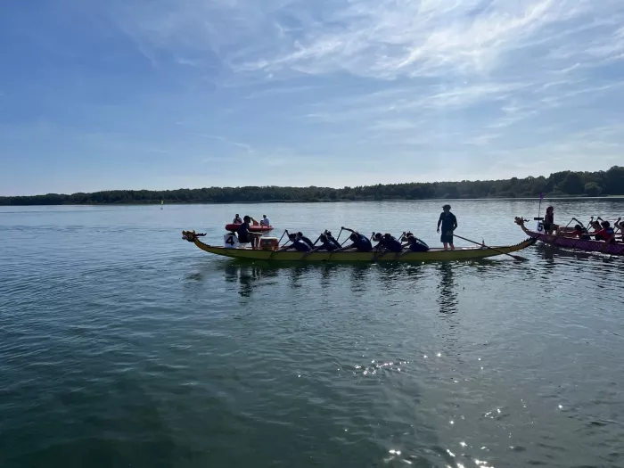 Championnat de France de Dragon Boat pour nos élèves en option sport