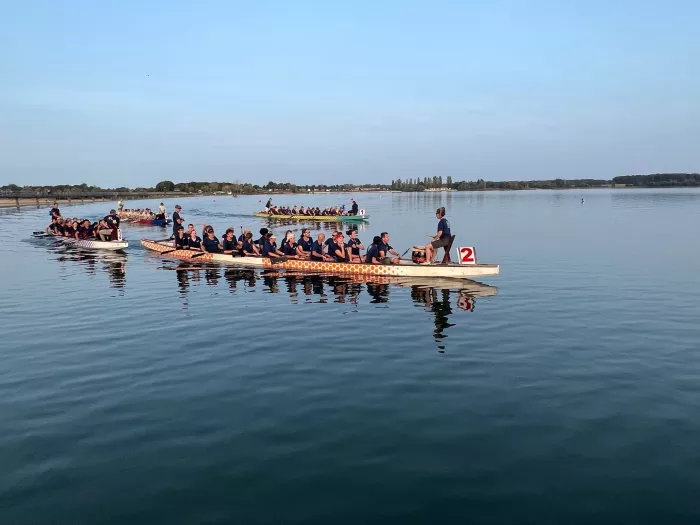 Championnat de France de Dragon Boat pour nos élèves en option sport