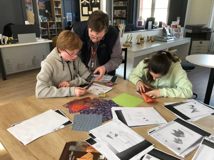Atelier Origami au CDI