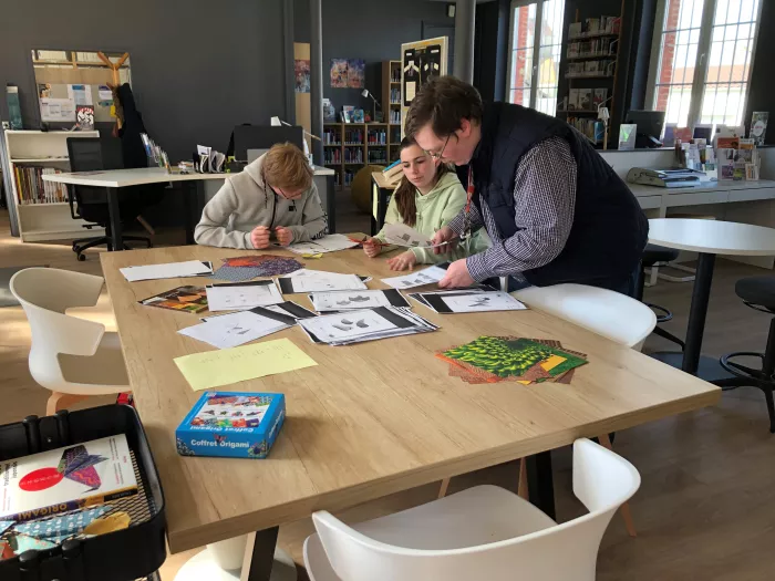 Atelier Origami au CDI