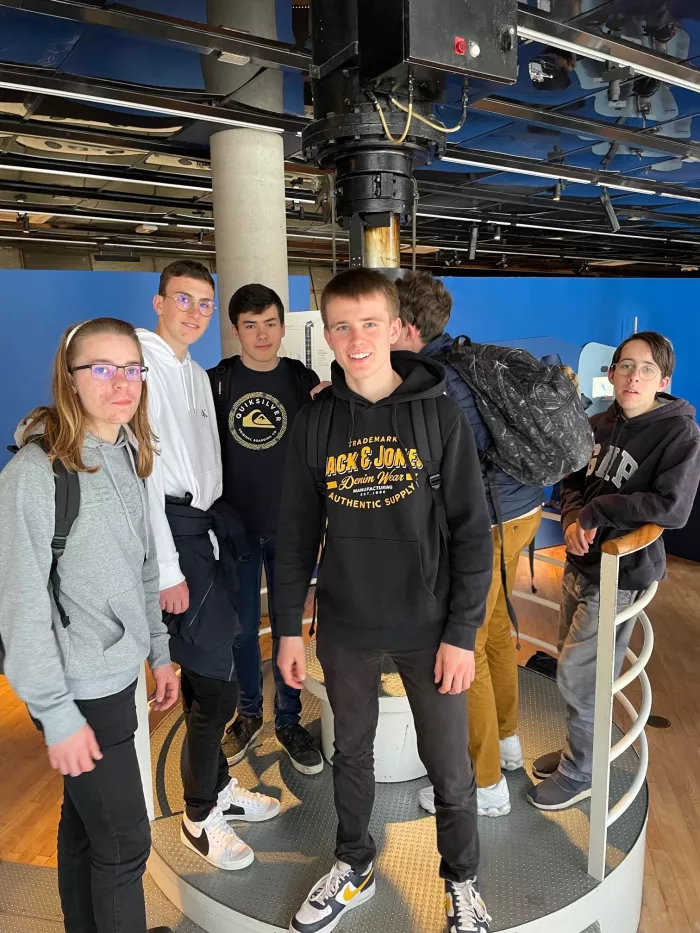 Les élèves de 2nde et 1ère Pro en visite à la Cité des Sciences et de l'Industrie