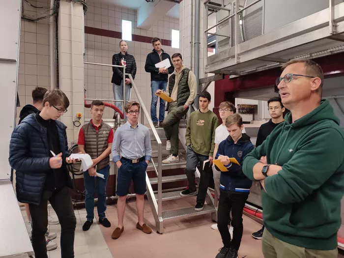 Option pratiques pro 2nde GT : visite d'une coopérative viticole