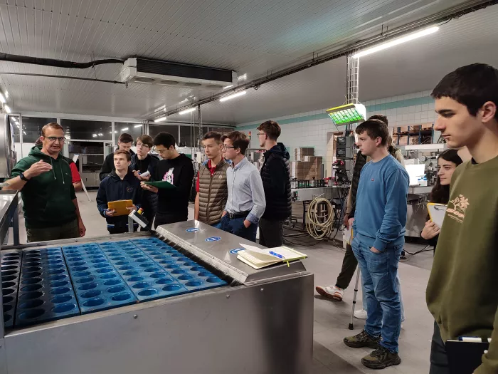 Option pratiques pro 2nde GT : visite d'une coopérative viticole