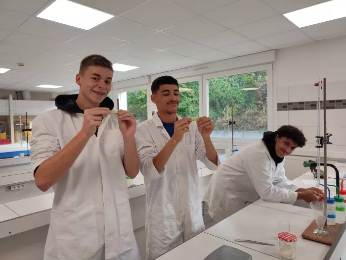 TP de biologie 1ère Pro.