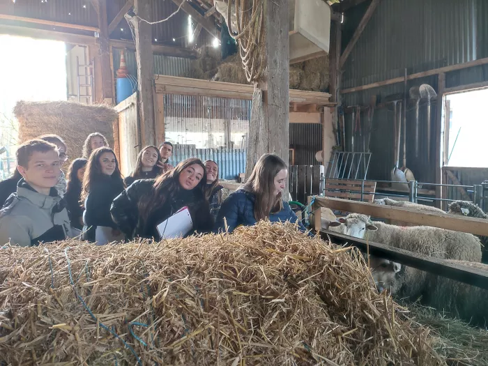 Visite de la Ferme de Rachou