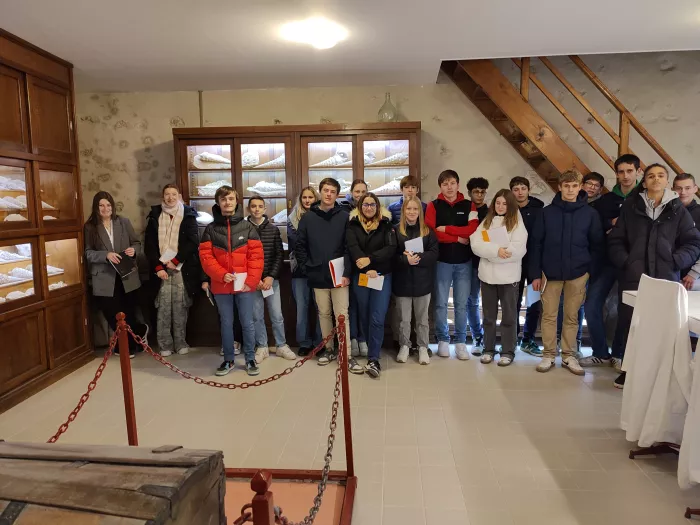 Visite de la cave aux coquillages