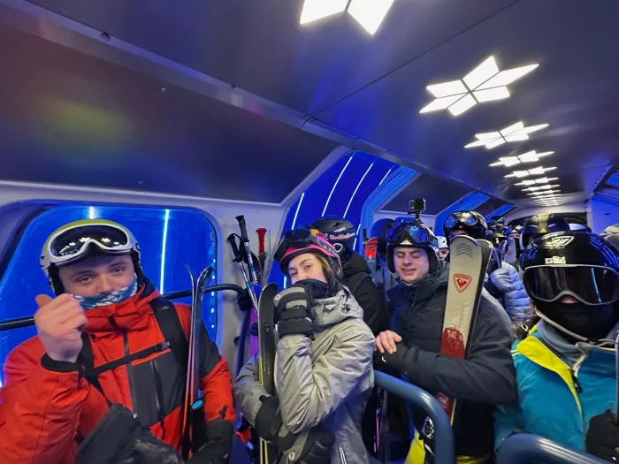 Voyage au ski Jour 1