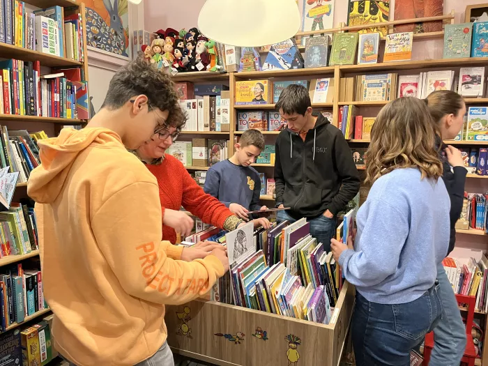 Jeunes en librairie 2nde GT