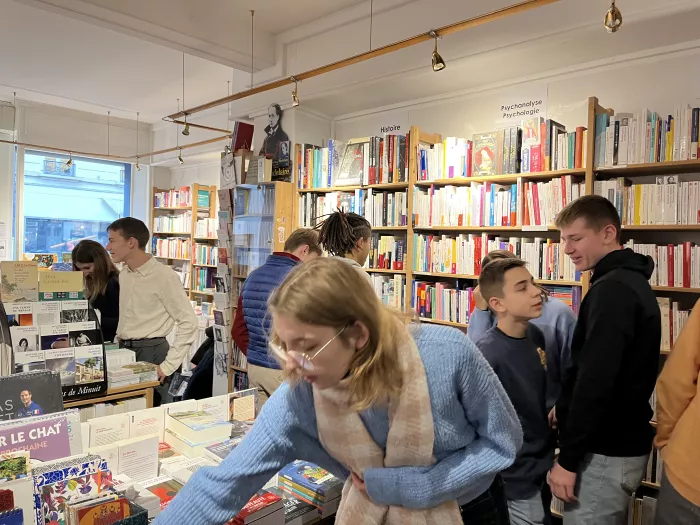 Jeunes en librairie 2nde GT