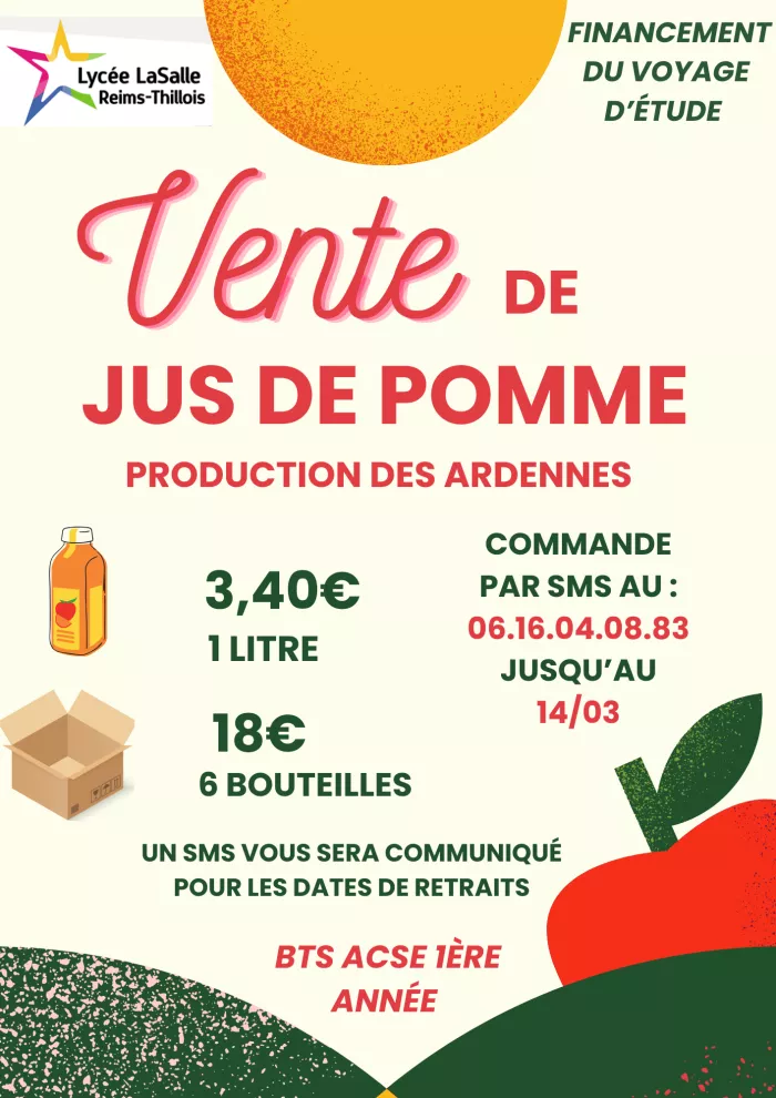 Vente de produits locaux ACSE1 