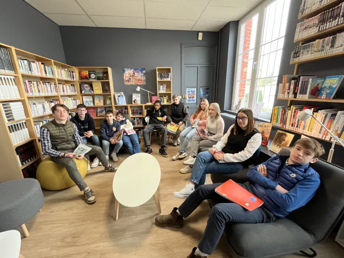 Partage de lectures au CDI 2nde GT