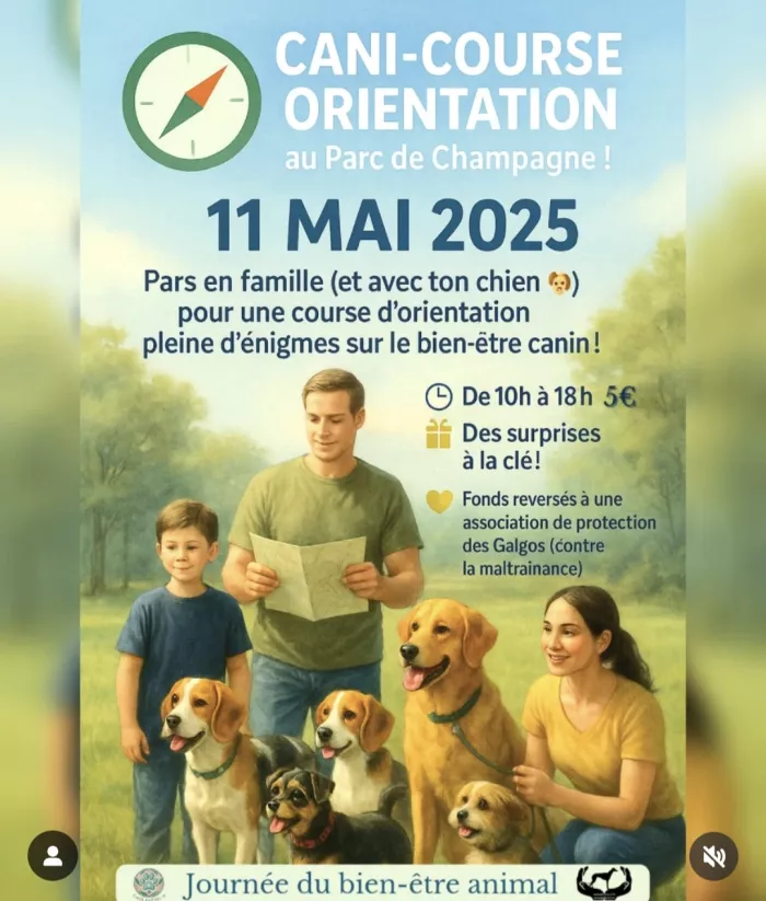 RDV Parc de Champagne dimanche 11 mai 