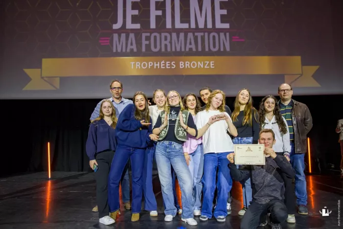 Je filme ma formation : Trophée de bronze pour nos élèves !