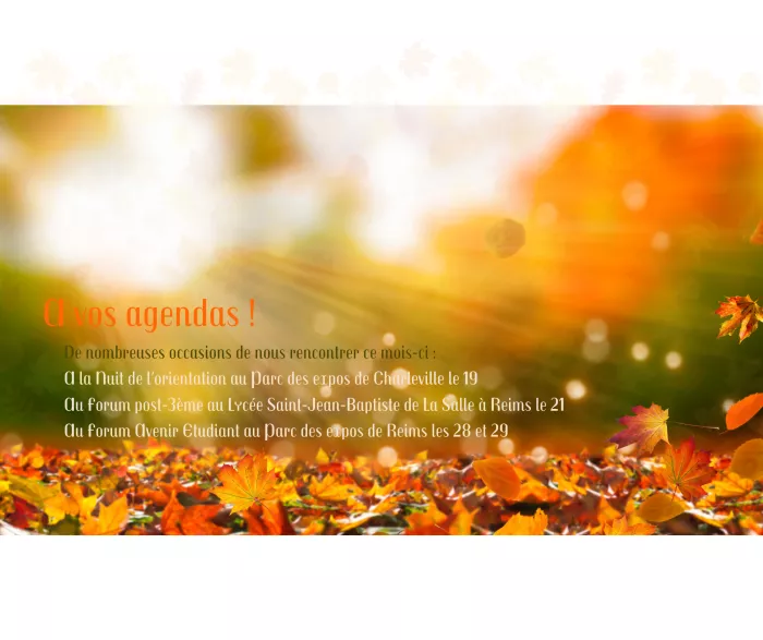 Venez nous rencontrer !