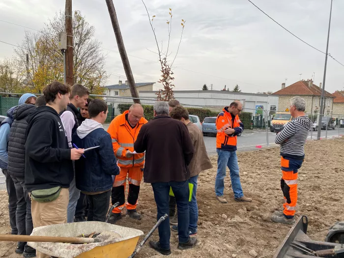 Visite de chantier Tpro AP